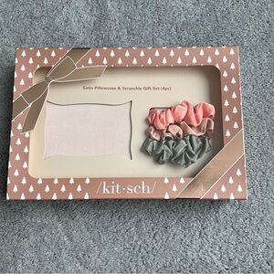 Kitsch pillowcase and scrunchie gift set 4 pc